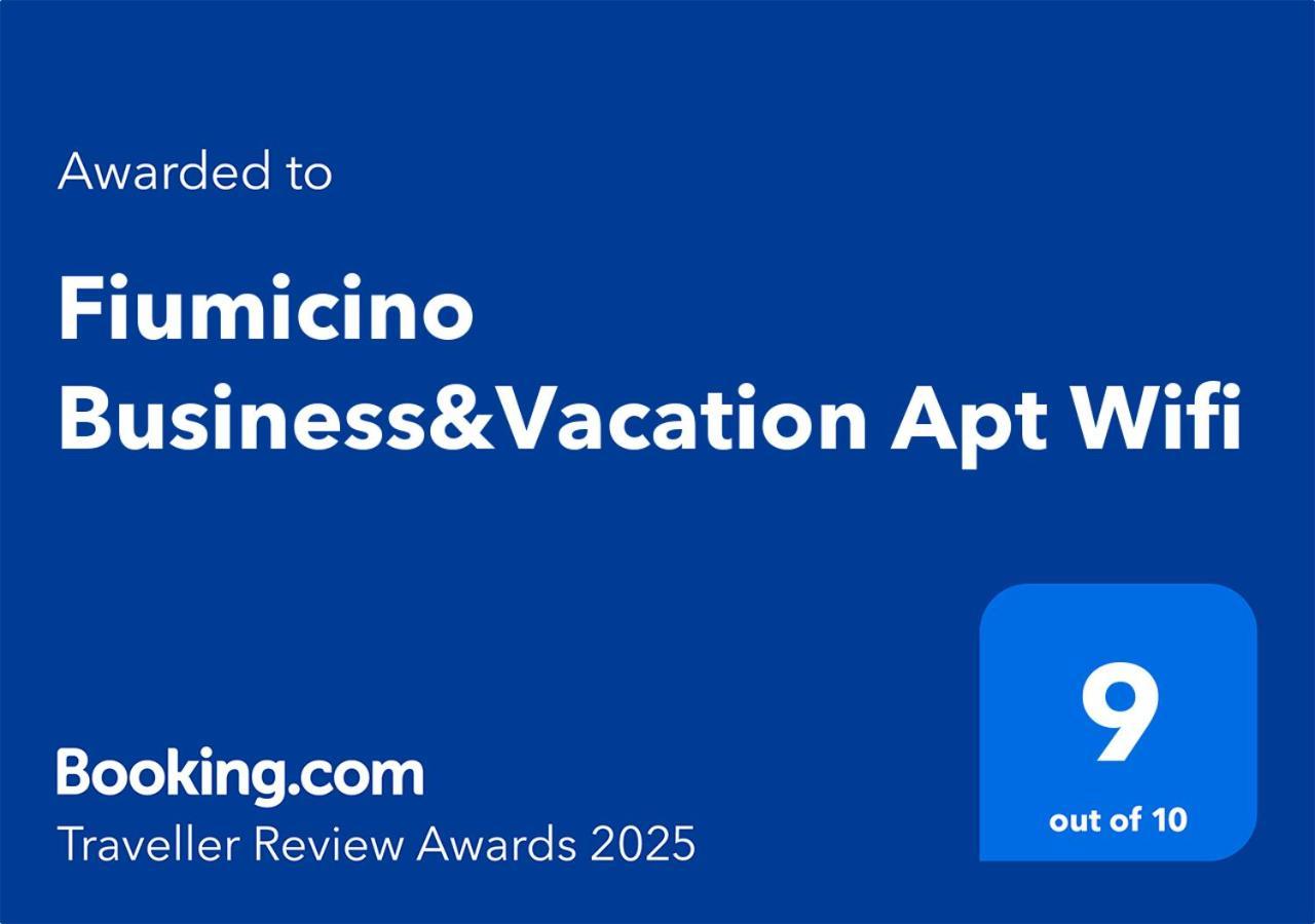 Fiumicino Business&Vacation Apt Wifi Екстер'єр фото